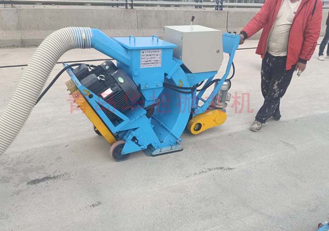 HX-550路面拋丸機